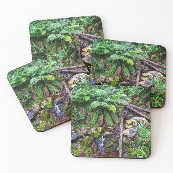 Item preview, Mount Donna Buang Bush Scene, Warburton | Victoria, Australia - Temperate Rainforest Forest Art designed and sold by Ross.A.Campbell.