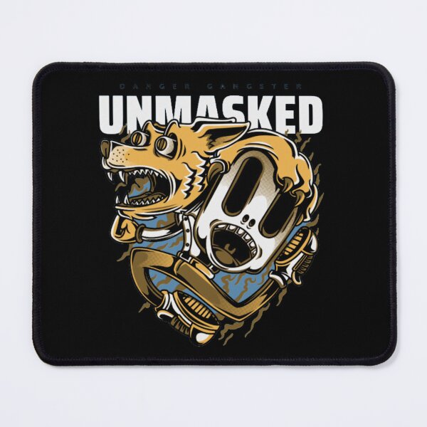 Item preview, Danger Gangster Unmasked - Retro Cartoon Wolf designed and sold by GenZFashion000.