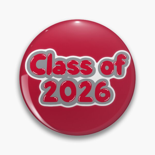 Item preview, Class of 2026 Graduation Red and Grey designed and sold by Goldbloom Designs.
