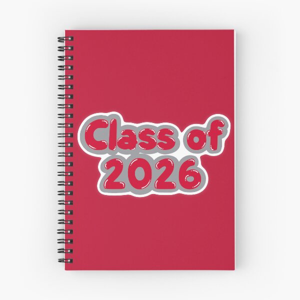 Item preview, Class of 2026 Graduation Red and Grey designed and sold by Goldbloom Designs.