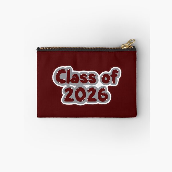 Item preview, Class of 2026 Graduation Burgundy and Grey designed and sold by Goldbloom Designs.