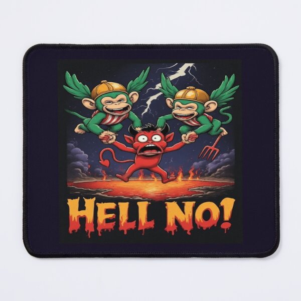 Item preview, Flying Monkeys and Satan designed and sold by BlackSheeper.