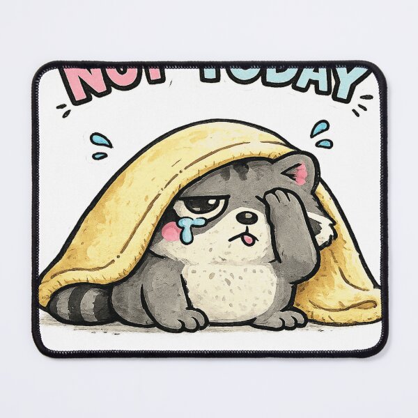 Item preview, Chibi Raccoon Not Today designed and sold by RogiesDlunar.