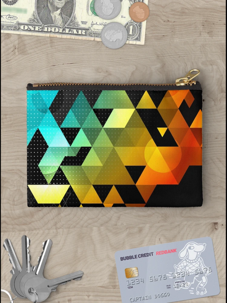 Thumbnail 3 of 4, Zipper Pouch, Triangular designed and sold by hyperite.