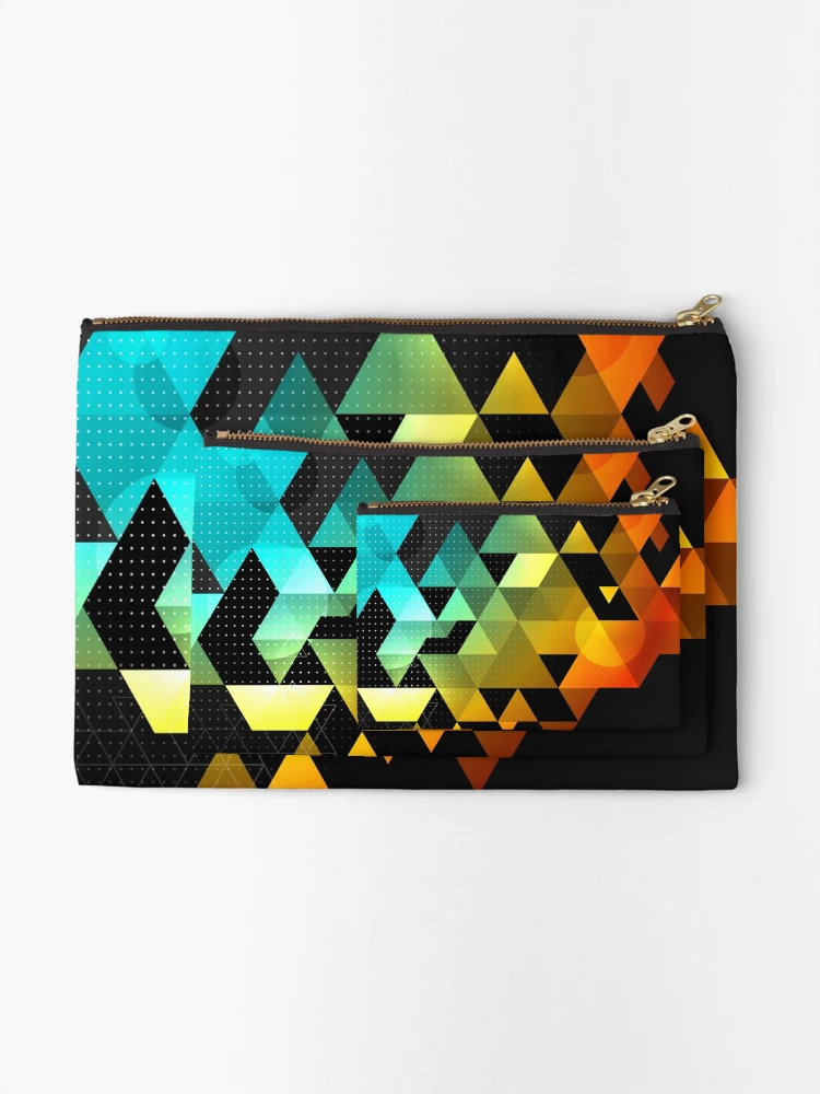 Thumbnail 2 of 4, Zipper Pouch, Triangular designed and sold by hyperite.