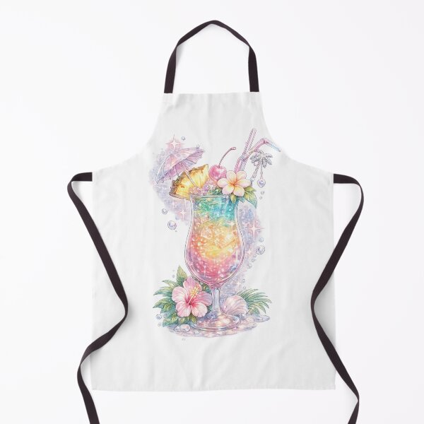 Item preview, Holographic Tropical Cocktail Y2K Summer Beach Aesthetic designed and sold by y2ktropical.