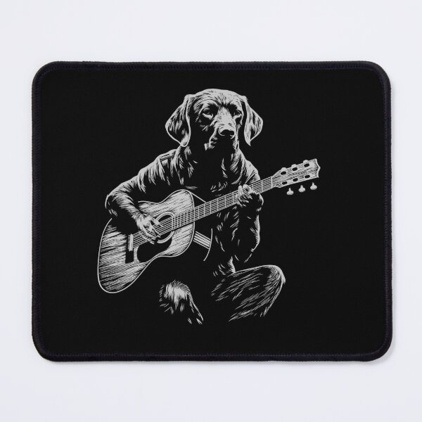 Item preview, Funny Chocolate Labrador Guitarist Acoustic Guitar Mom Dad Kids designed and sold by rafaeltto.