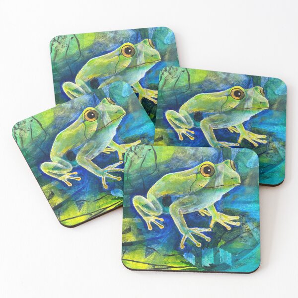 Item preview, Blue Green Tree Frog designed and sold by Iceskater65.