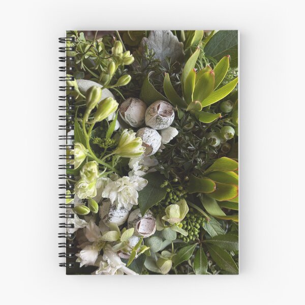 Item preview, Elegant White and Green Botanical Arrangement designed and sold by PapoBotanica.