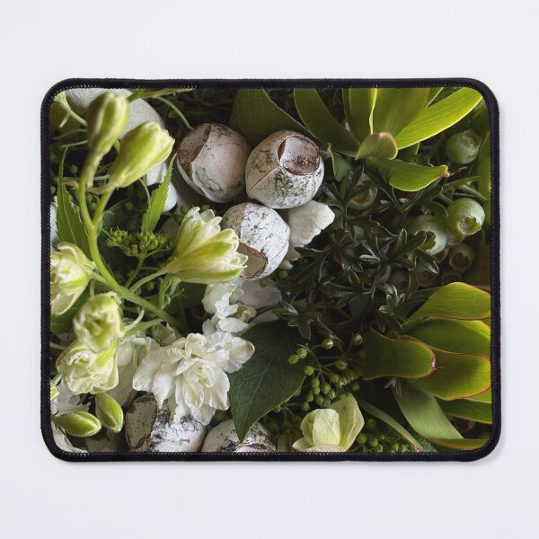 Item preview, Elegant White and Green Botanical Arrangement designed and sold by PapoBotanica.