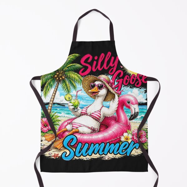 Item preview, Funny Silly Goose Summer Tropical Beach Vacation Animal Gift designed and sold by Littermin.