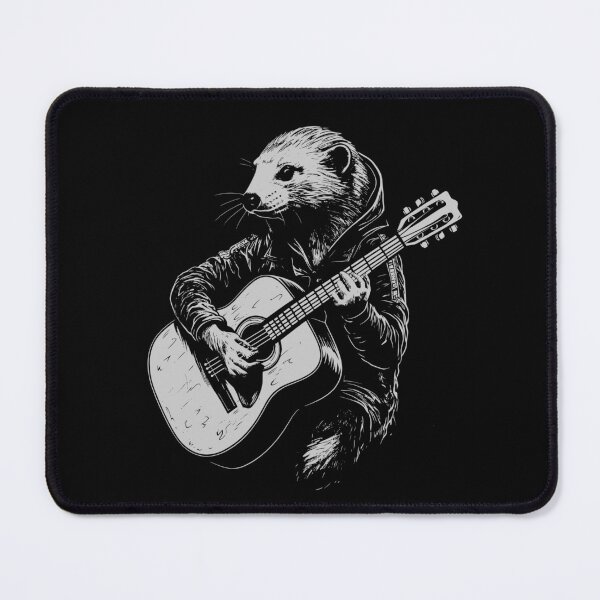 Item preview, Funny Ferret Guitarist Acoustic Guitar Mom Dad Kids designed and sold by rafaeltto.