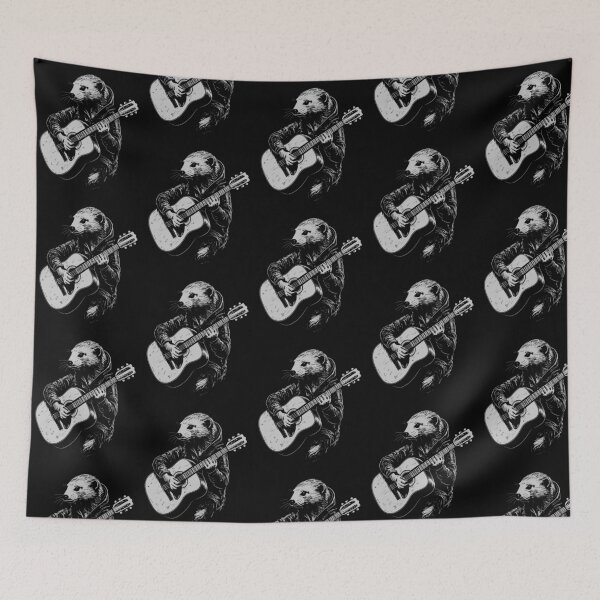 Item preview, Funny Ferret Guitarist Acoustic Guitar Mom Dad Kids designed and sold by rafaeltto.