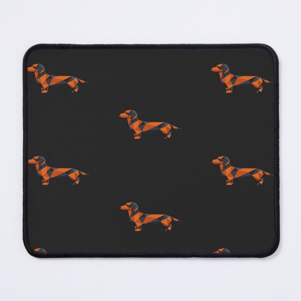 Item preview, Geometric Origami Dachshund Minimalist Dog Art designed and sold by tineldesign.
