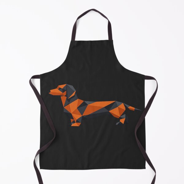 Item preview, Geometric Origami Dachshund Minimalist Dog Art designed and sold by tineldesign.