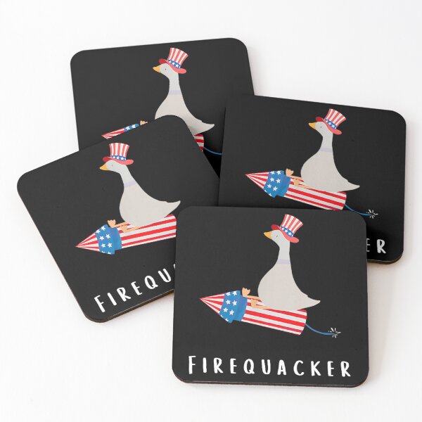 Item preview, 4th of july duck firequacker patriotic fourth of july  designed and sold by mariazin.