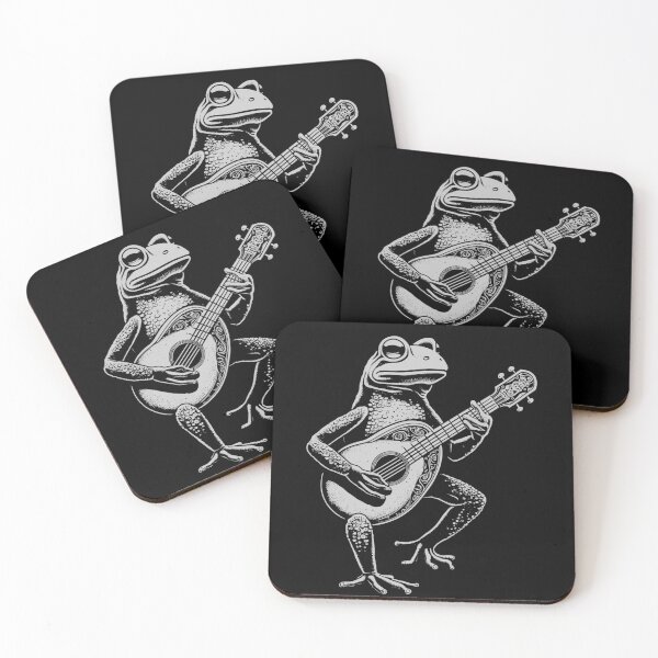 Item preview, Funny Frog Guitarist Acoustic Guitar Mom Dad Kids designed and sold by rafaeltto.