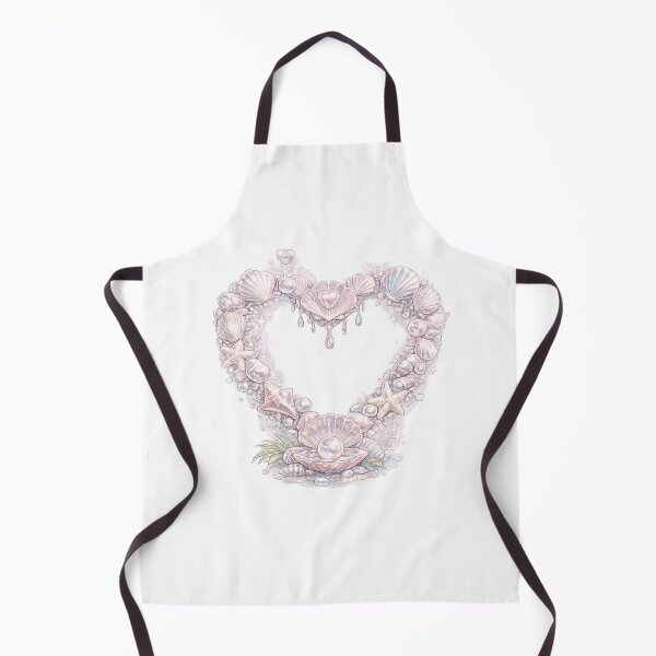 Item preview, Pearl Shell Heart Wreath Y2K Mermaid Ocean Aesthetic designed and sold by y2ktropical.