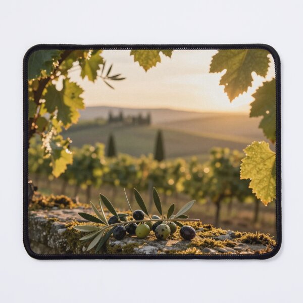 Item preview, Golden Sunset in the Vineyard designed and sold by funny things random.