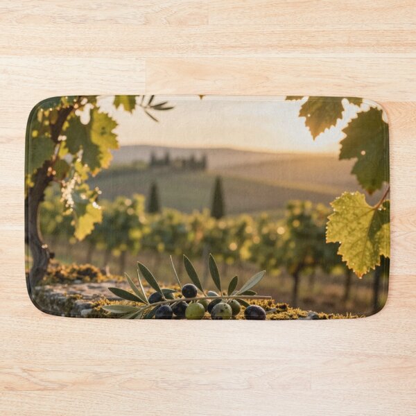 Item preview, Golden Sunset in the Vineyard designed and sold by funny things random.