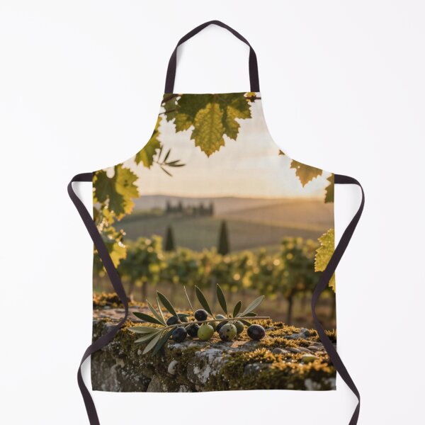 Item preview, Golden Sunset in the Vineyard designed and sold by funny things random.
