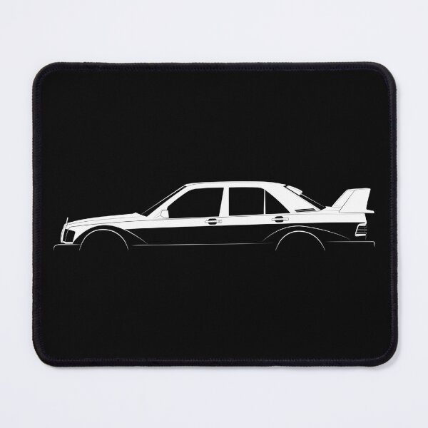 Item preview, 190 E 2.5-16 Evolution II (W201) (White) designed and sold by Car Silhouettes.