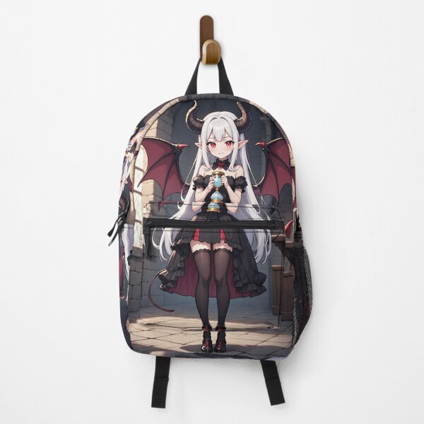 Item preview, Cute demon girl and hourglass designed and sold by ArtsJulian.