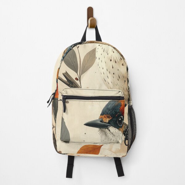 Item preview, Vintage Bird on Branch Illustration - Nature Wall Art designed and sold by Kavin786.