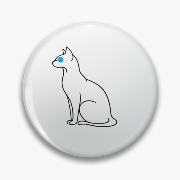Item preview, Continuous Line Siamese Cat Minimalist Zen Art designed and sold by tineldesign.