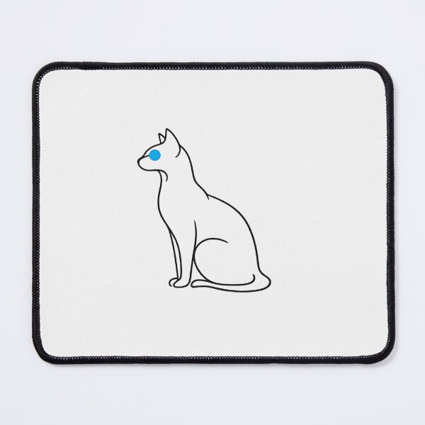 Item preview, Continuous Line Siamese Cat Minimalist Zen Art designed and sold by tineldesign.