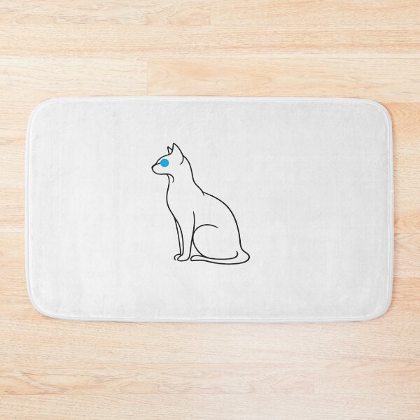 Item preview, Continuous Line Siamese Cat Minimalist Zen Art designed and sold by tineldesign.