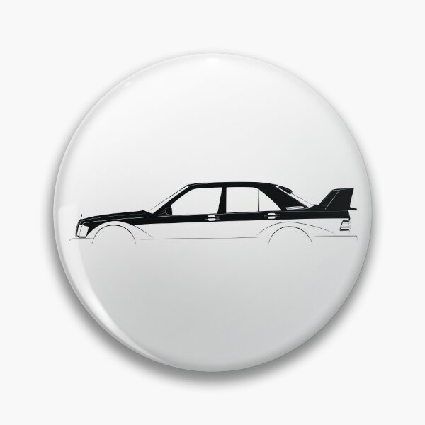 Item preview, 190 E 2.5-16 Evolution II (W201) (Black) designed and sold by Car Silhouettes.