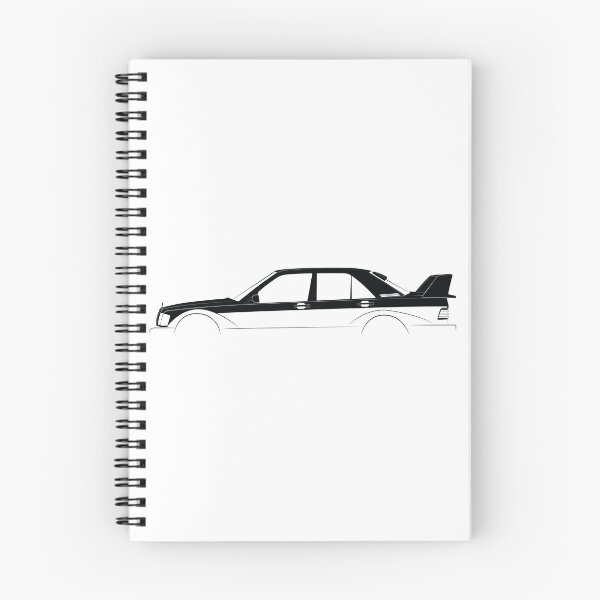 Item preview, 190 E 2.5-16 Evolution II (W201) (Black) designed and sold by Car Silhouettes.