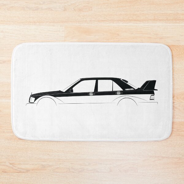 Item preview, 190 E 2.5-16 Evolution II (W201) (Black) designed and sold by Car Silhouettes.