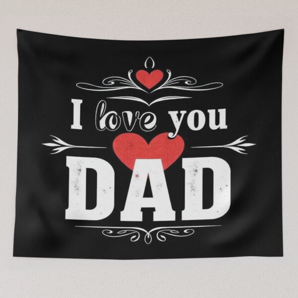 Item preview, I Love You Dad designed and sold by AllAroundArtist.