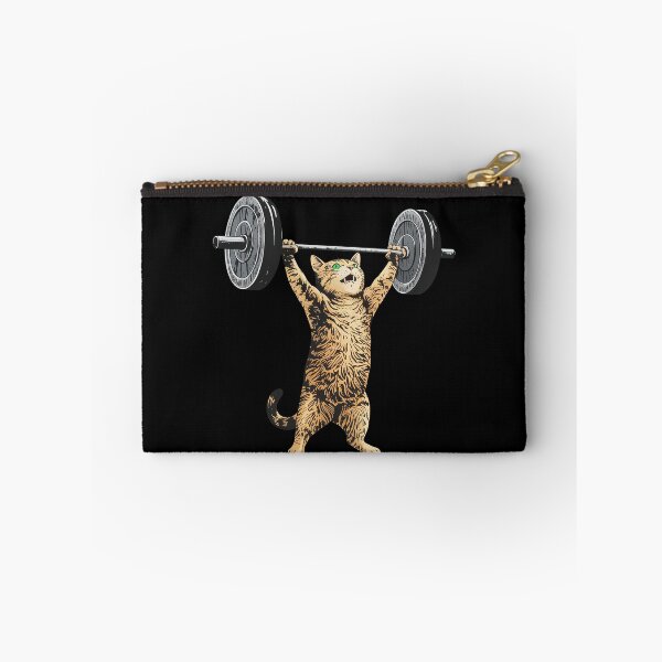 Item preview, Cat Deadlift Weightlift Funny Gym designed and sold by studio-ssaam.