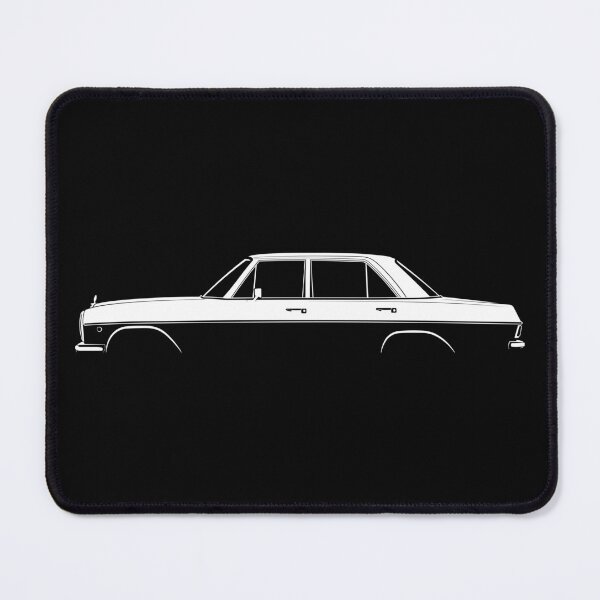 Item preview, 220 (W115) (White) designed and sold by Car Silhouettes.