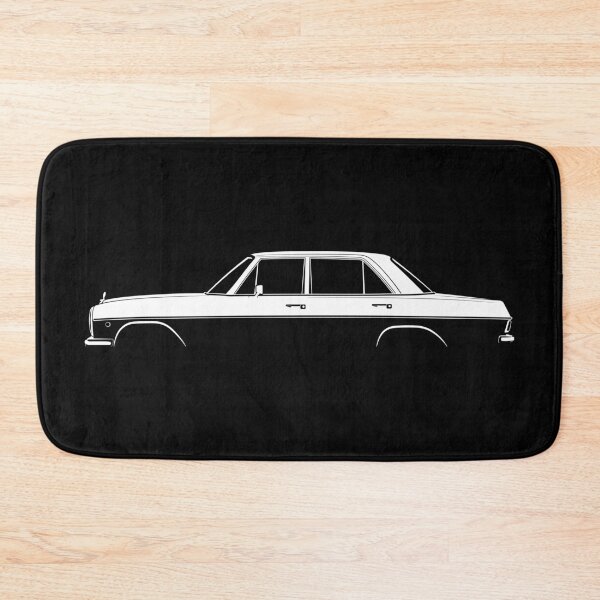 Item preview, 220 (W115) (White) designed and sold by Car Silhouettes.