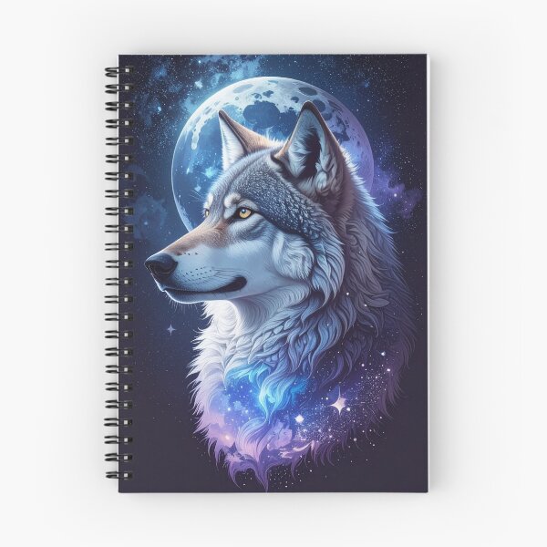 Item preview, Celestial Wolf Under Moonlight designed and sold by Kavin786.