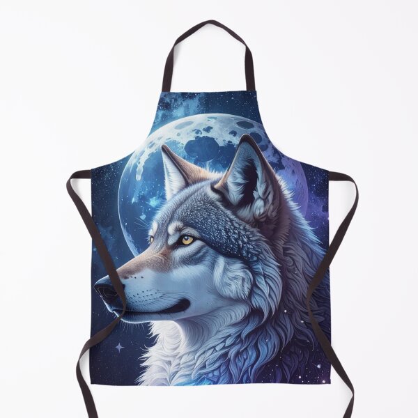 Item preview, Celestial Wolf Under Moonlight designed and sold by Kavin786.
