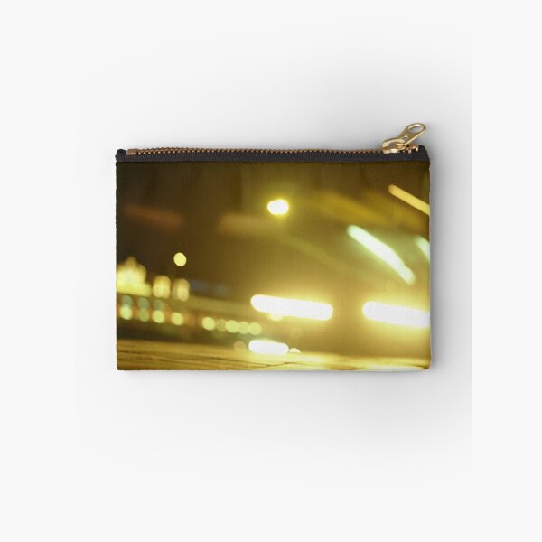Item preview, Bus in street at night square Hasselblad medium format  c41 color film analogue photograph designed and sold by edwardolive.