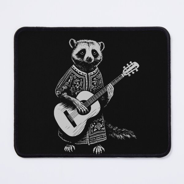 Item preview, Funny Meerkat Guitarist Acoustic Guitar Mom Dad Kids designed and sold by rafaeltto.