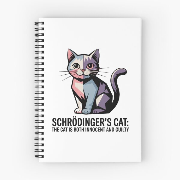 Item preview, Schrodinger's Cat: Innocent & Guilty - Cubism designed and sold by Peter Stawicki.