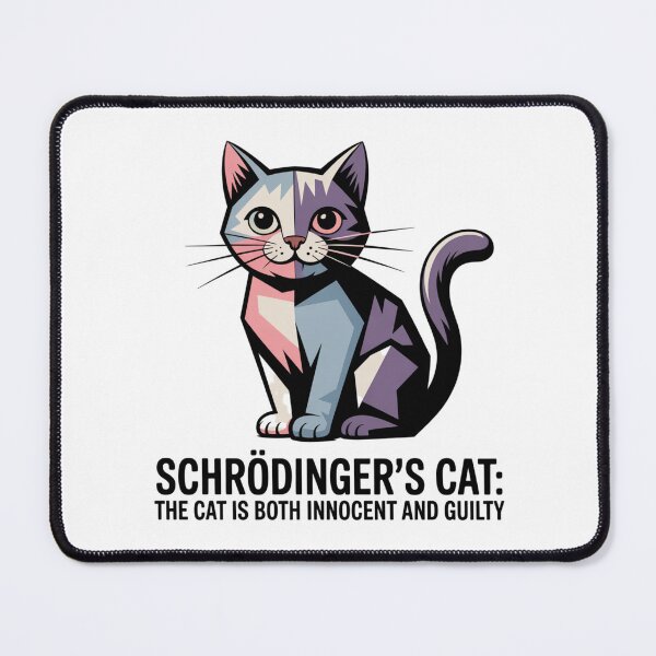 Item preview, Schrodinger's Cat: Innocent & Guilty - Cubism designed and sold by Peter Stawicki.