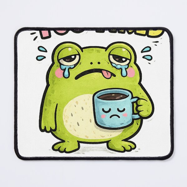 Artikelvorschau, Zu müder Froschkaffee entworfen und verkauft von RogiesDlunar.
