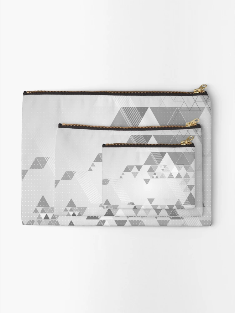 Thumbnail 2 of 4, Zipper Pouch, Triangular designed and sold by hyperite.