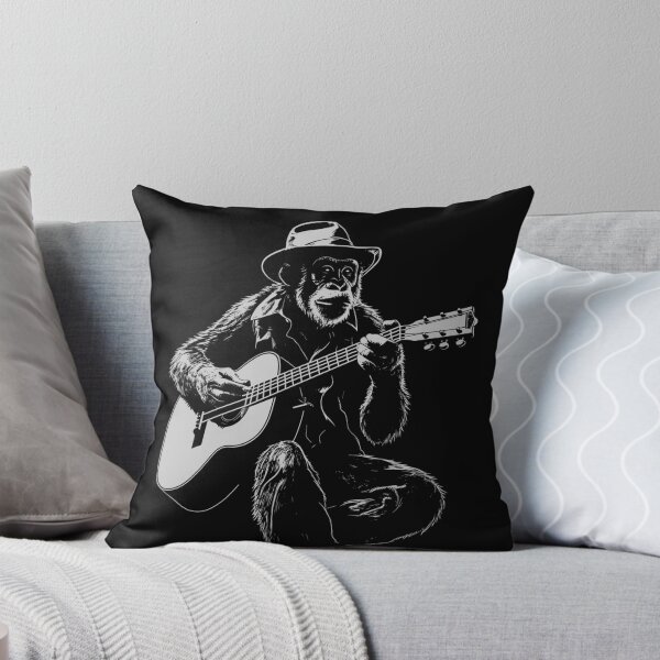 Item preview, Funny Monkey Guitarist Acoustic Guitar Mom Dad Kids designed and sold by rafaeltto.