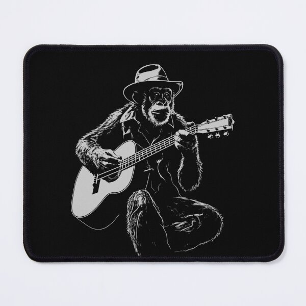 Item preview, Funny Monkey Guitarist Acoustic Guitar Mom Dad Kids designed and sold by rafaeltto.