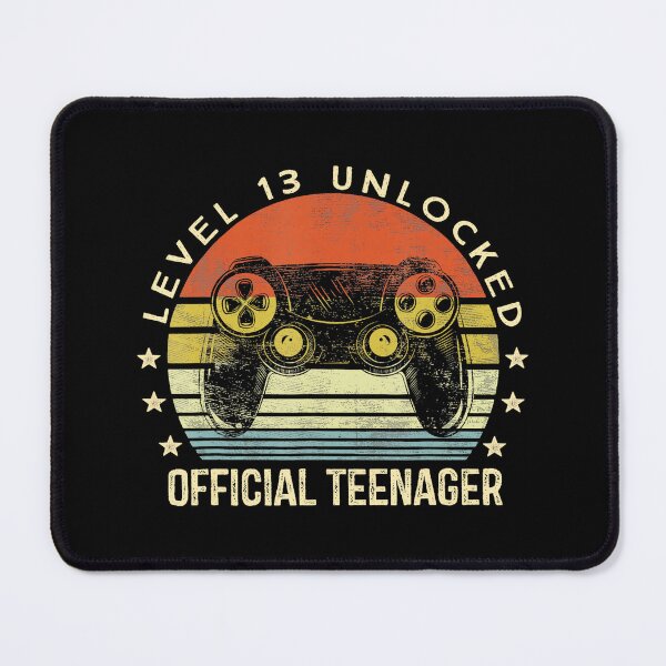 Item preview, Level 13 Unlocked Official Teenager Vintage Gamer Birthday designed and sold by FGTV2021.