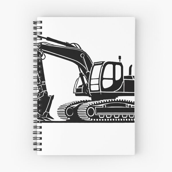 Item preview, Classic Excavator Silhouette Design designed and sold by quigeebo designs.